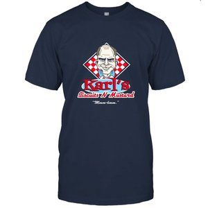 Navy Blue Graphic Tee - Short Sleeve